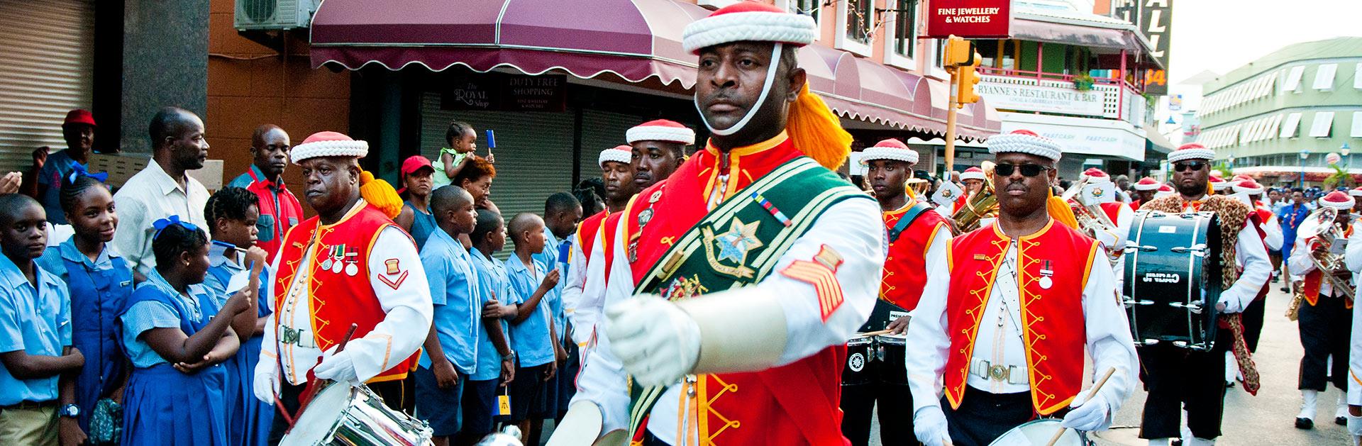 Explore The Barbados 50th Anniversary of Independence Parade and Mega